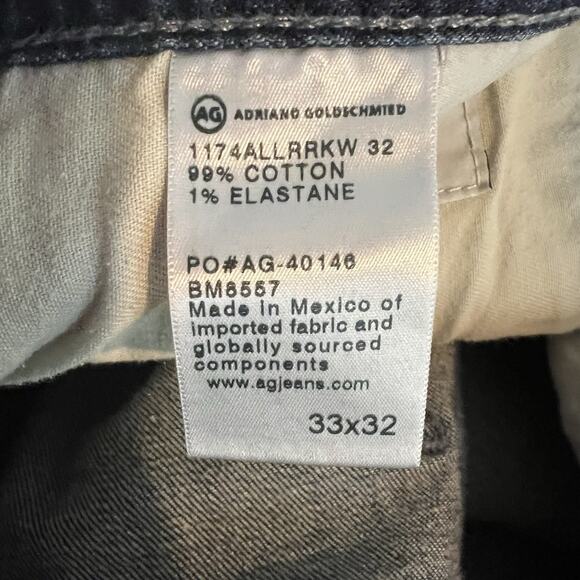 AG Adriano Goldschmied Jeans Mens 33 The Graduate Tailored Leg Denim - Picture 7 of 7